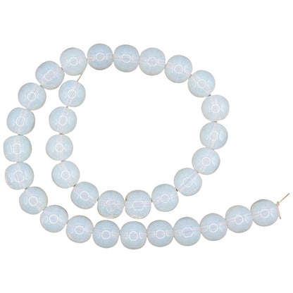 10mm Opalite Round Beads Strand Natural Gemstone White Iridescent Jewelry Making