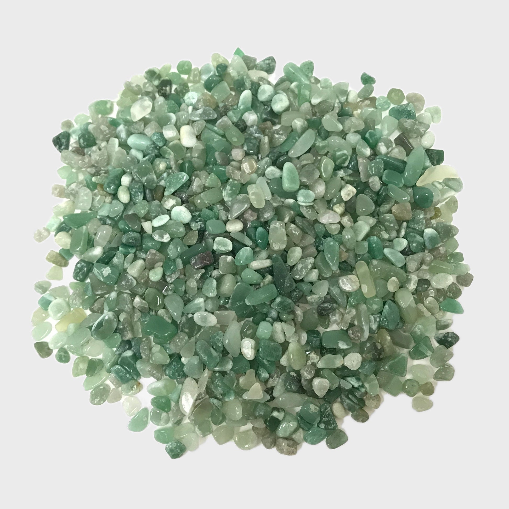 Natural Green Aventurine Tumbled Chips - Gem Avenue