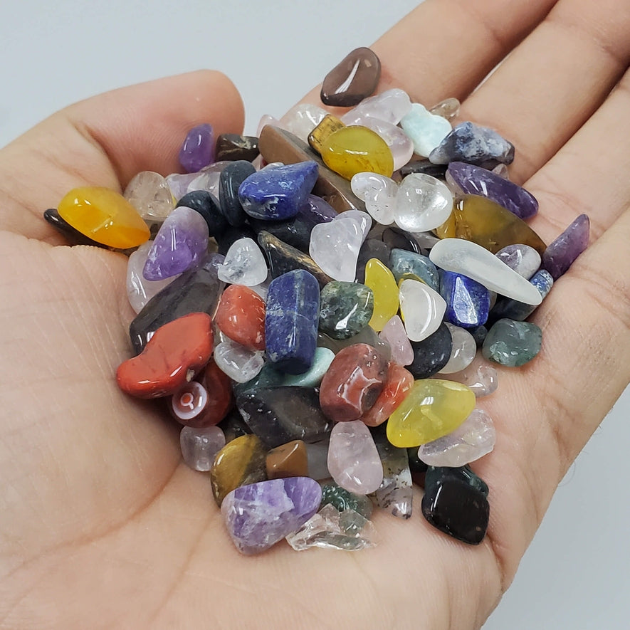 Mixed Stone Tumbled Chips - Gem Avenue