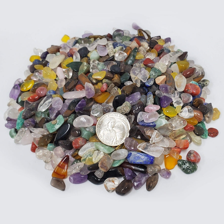 Mixed Stone Tumbled Chips - Gem Avenue