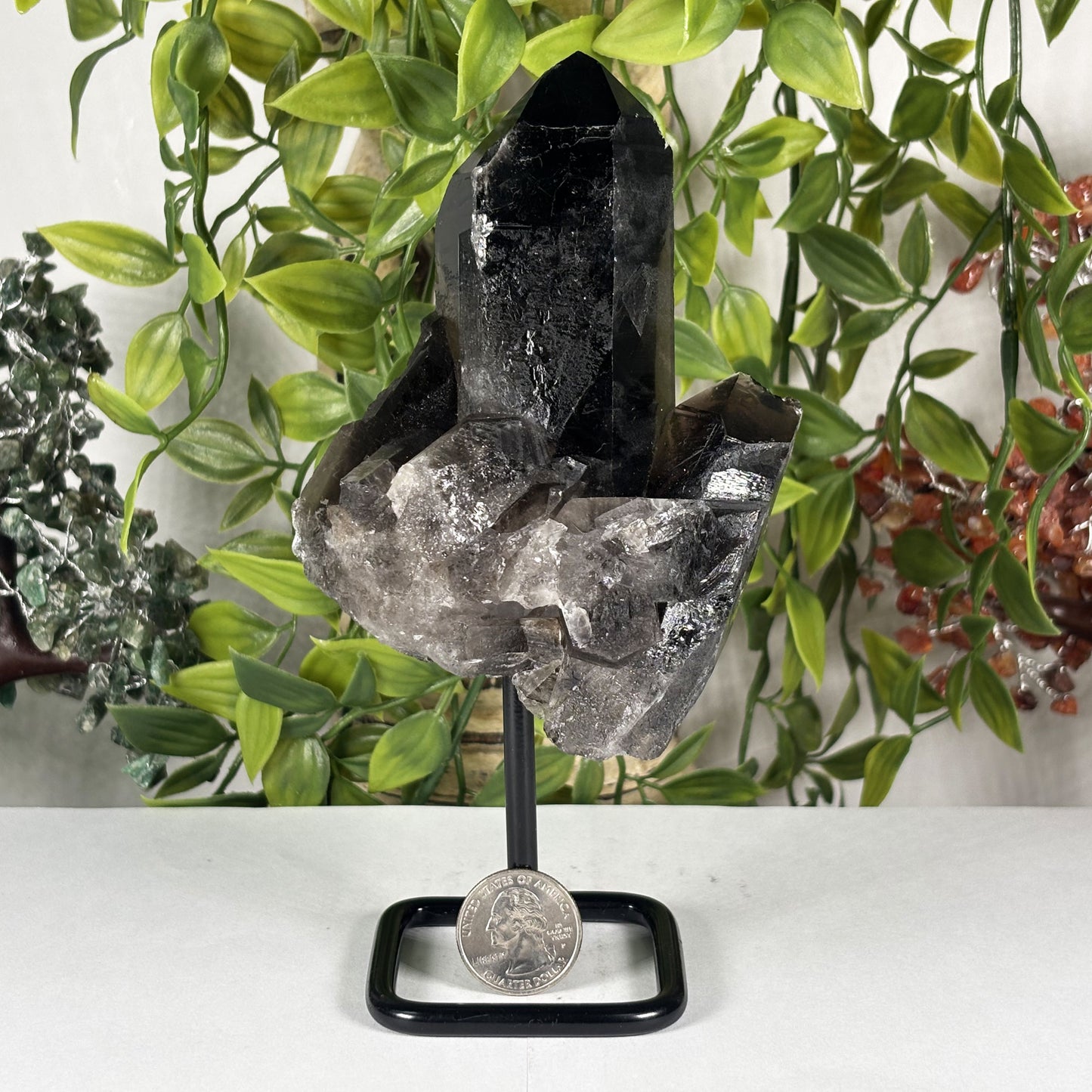 Smoky Quartz Crystal - Gem Avenue Retail