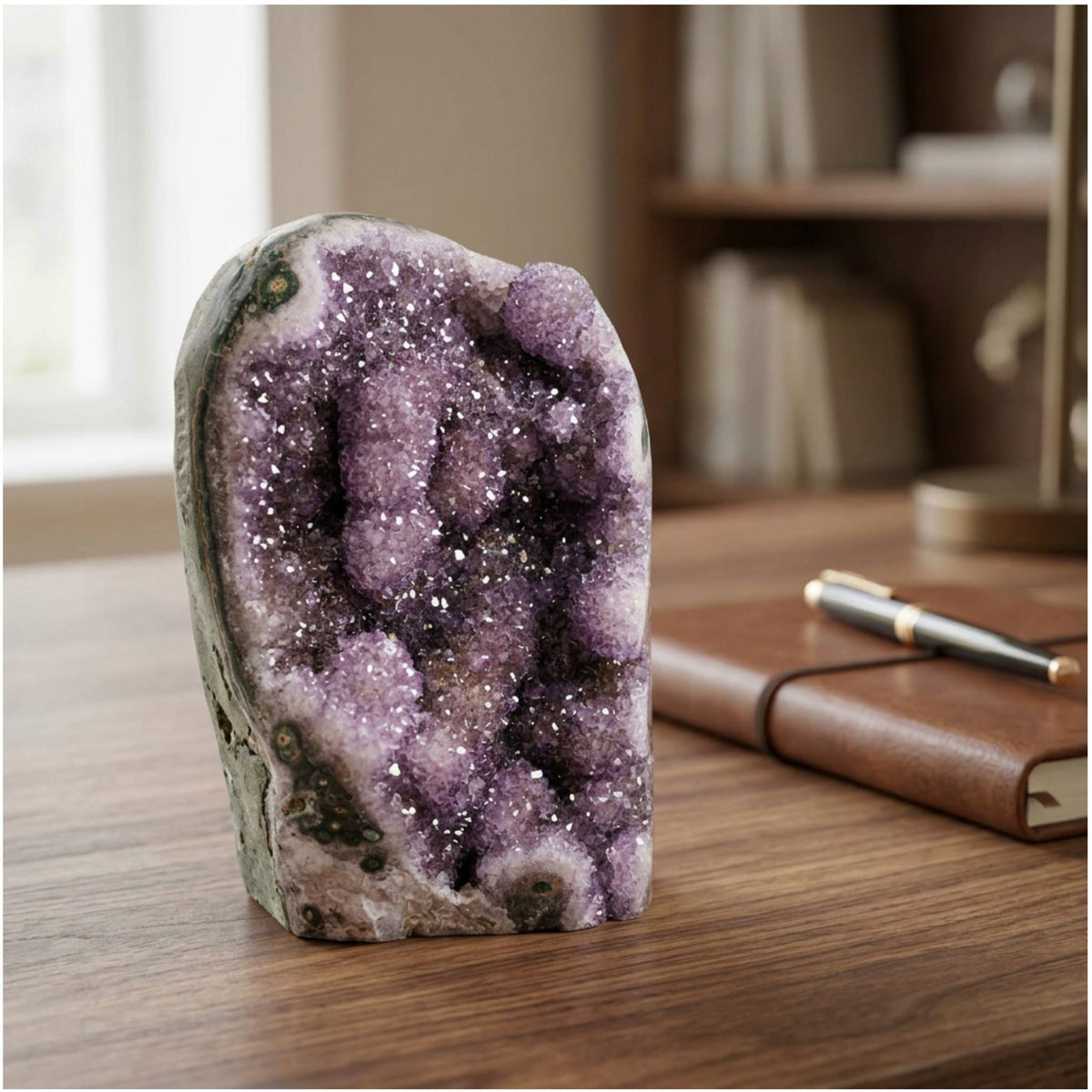 Natural Amethyst Geode - Gem Avenue Retail  