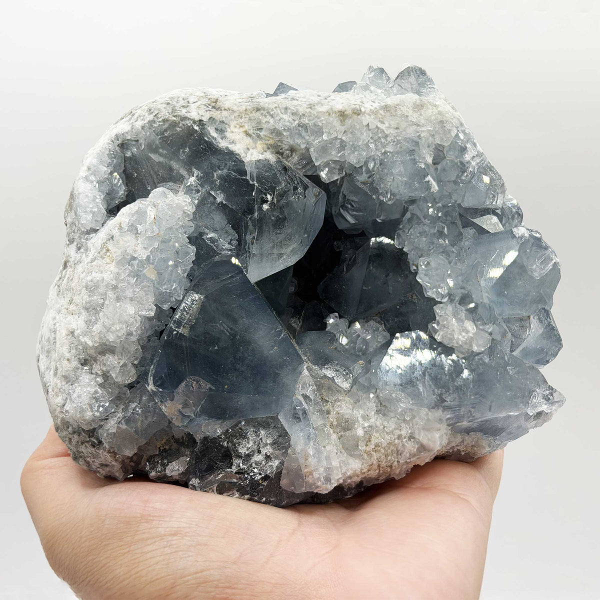 Natural Celestite Geode - Gem Avenue Retail