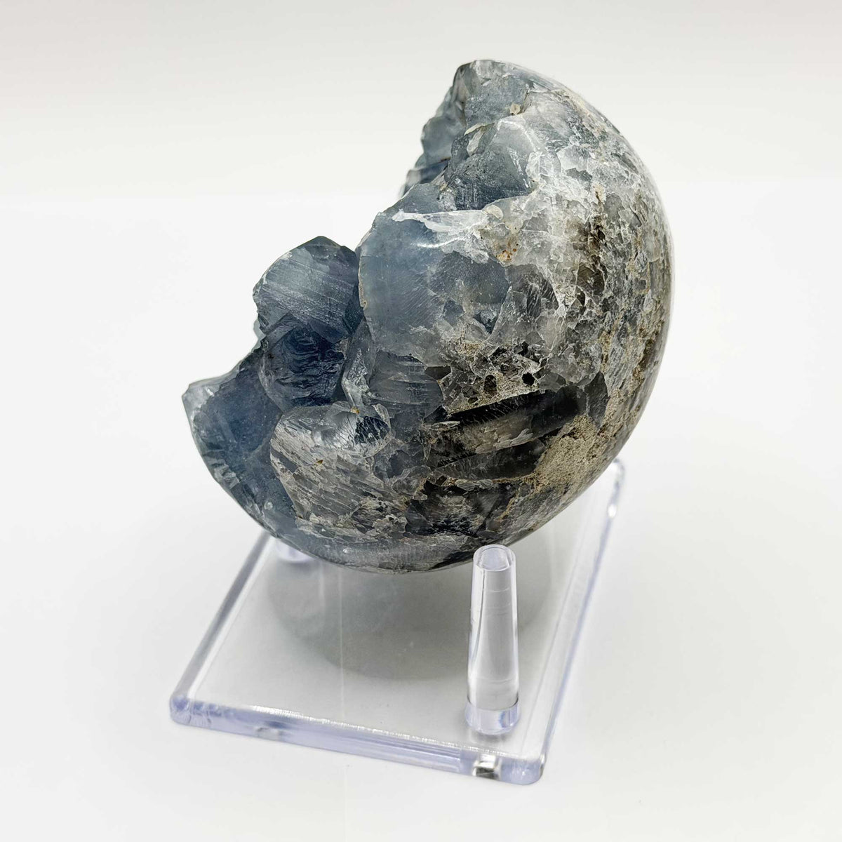 Natural Celestite Crystal Geode - Gem Avenue Retail