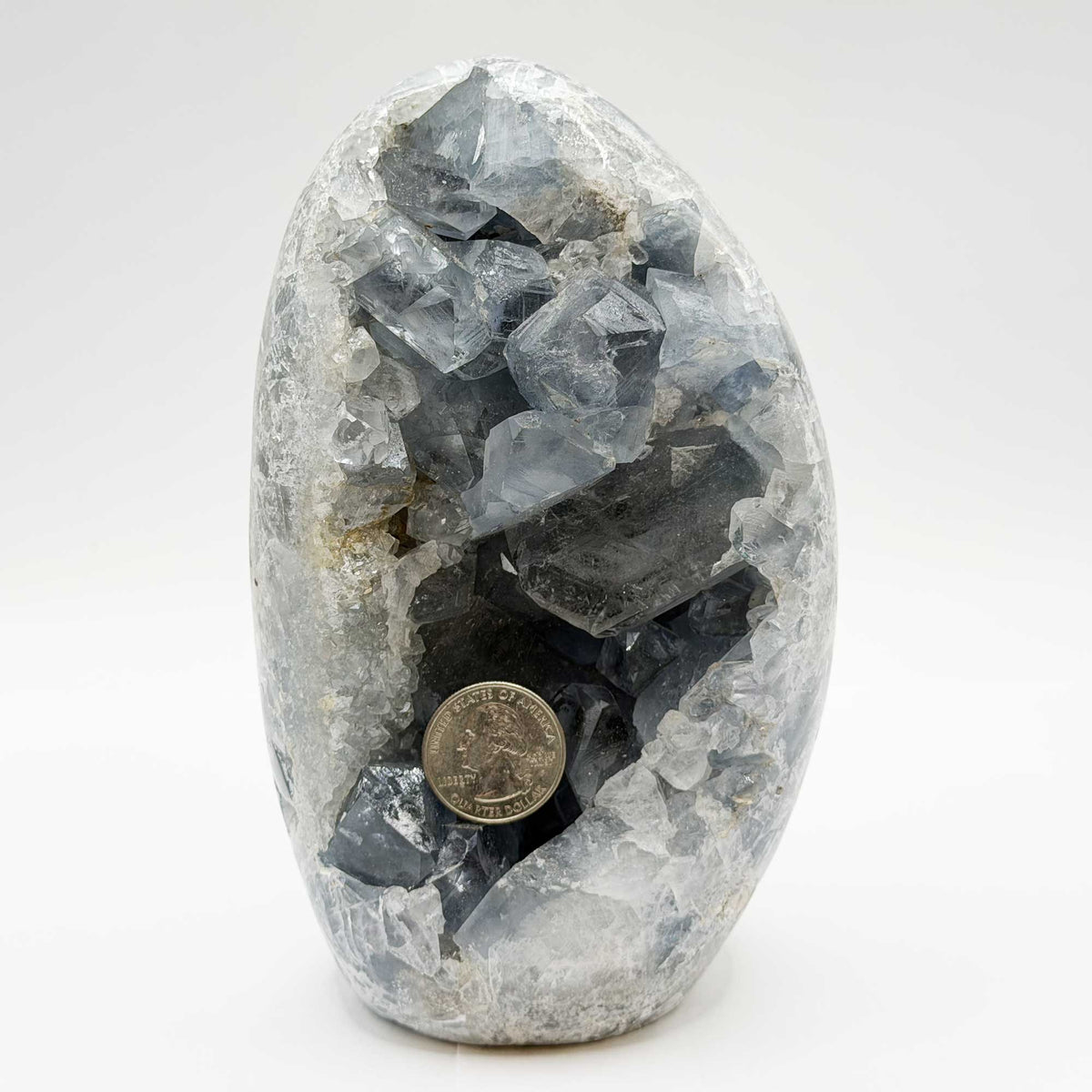 Natural Celestite Geode - Gem Avenue Retail