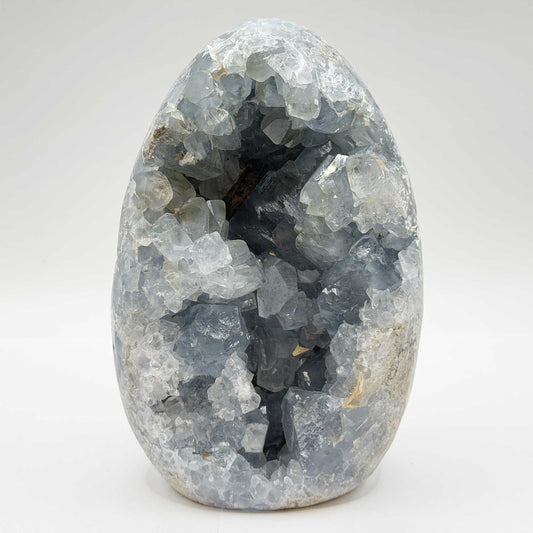 Natural Celestite Crystal Geode - Gem Avenue