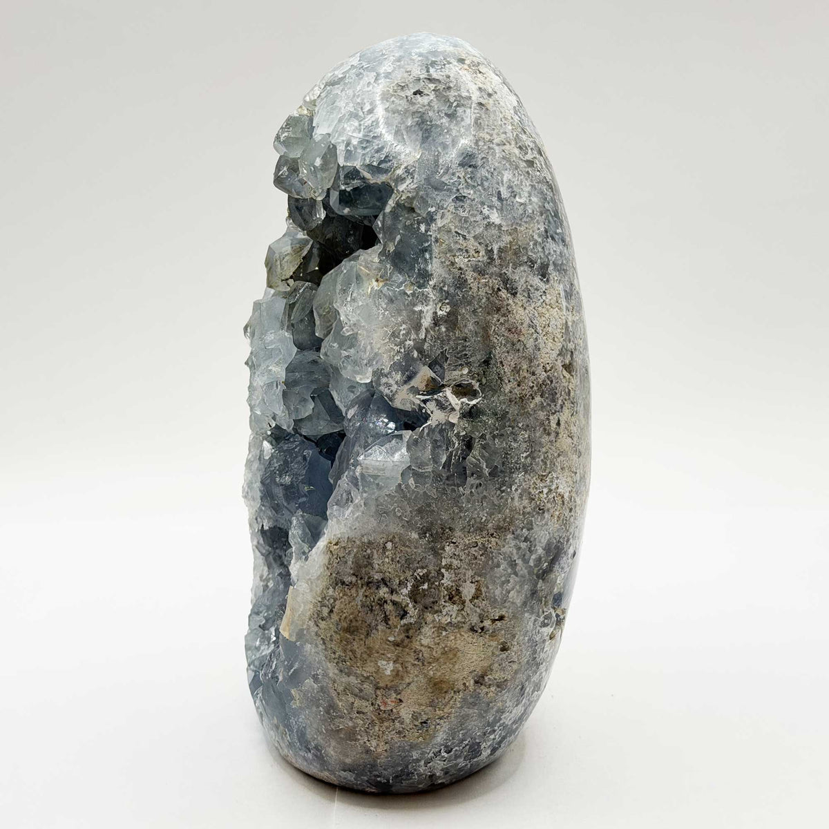 Natural Celestite Crystal Geode - Gem Avenue