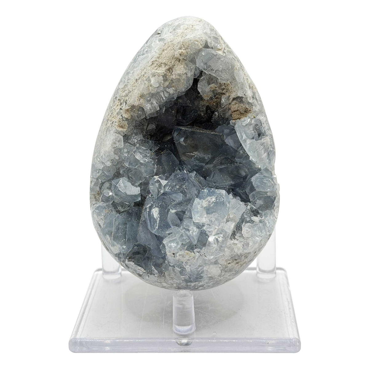 Celestite Crystal Geode - Gem Avenue Retail