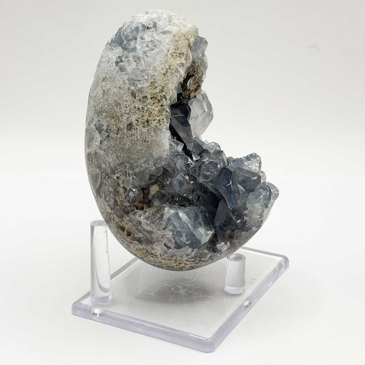 Celestite Crystal Geode - Gem Avenue Retail