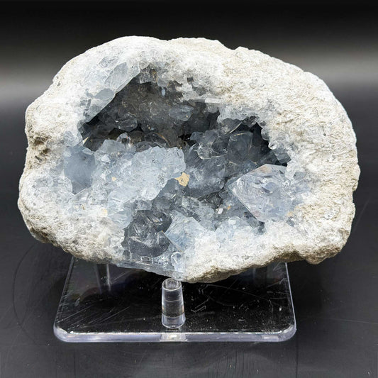 Celestite Crystal Geode - Gem Avenue Retail