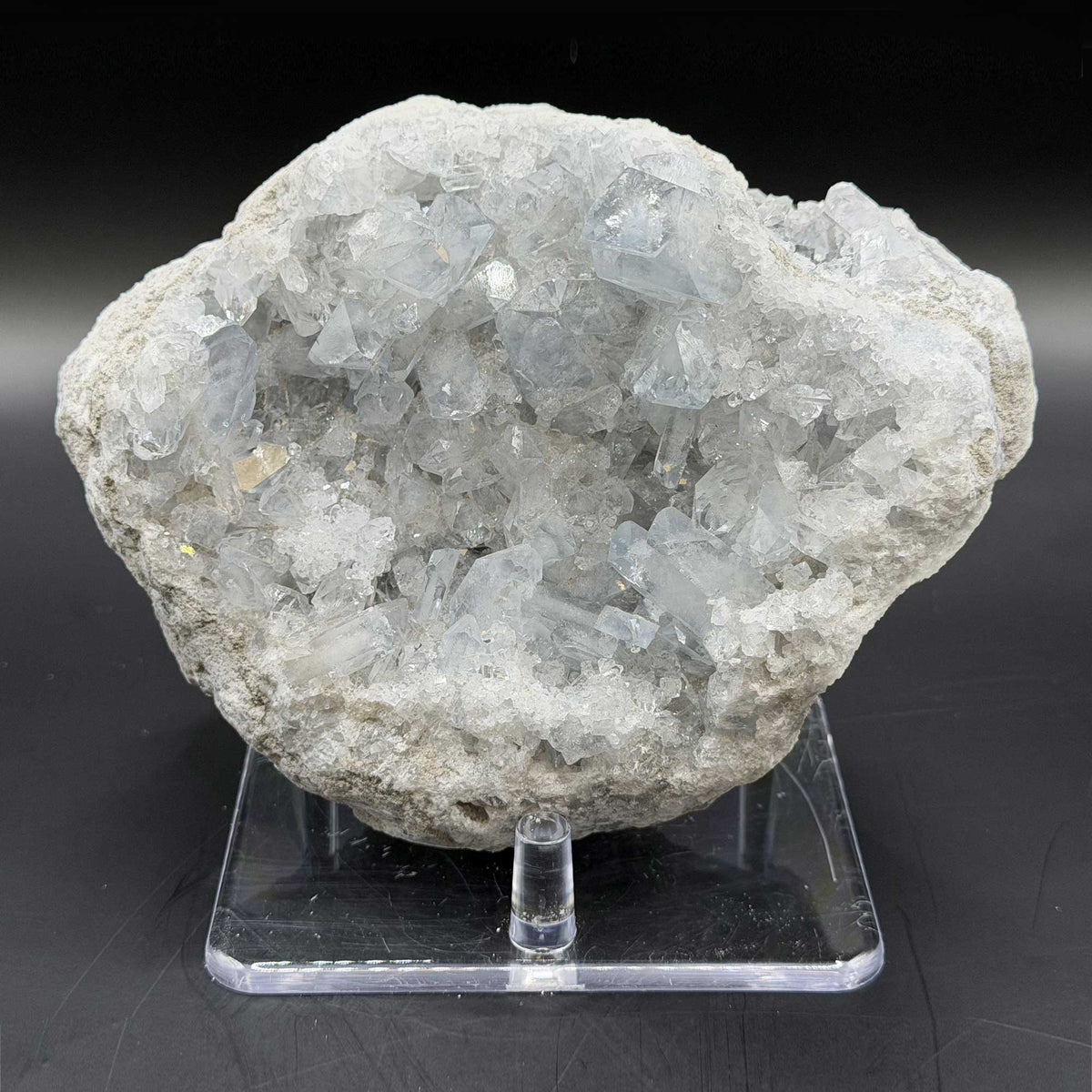 Celestite Crystal Geode - Gem Avenue Retail