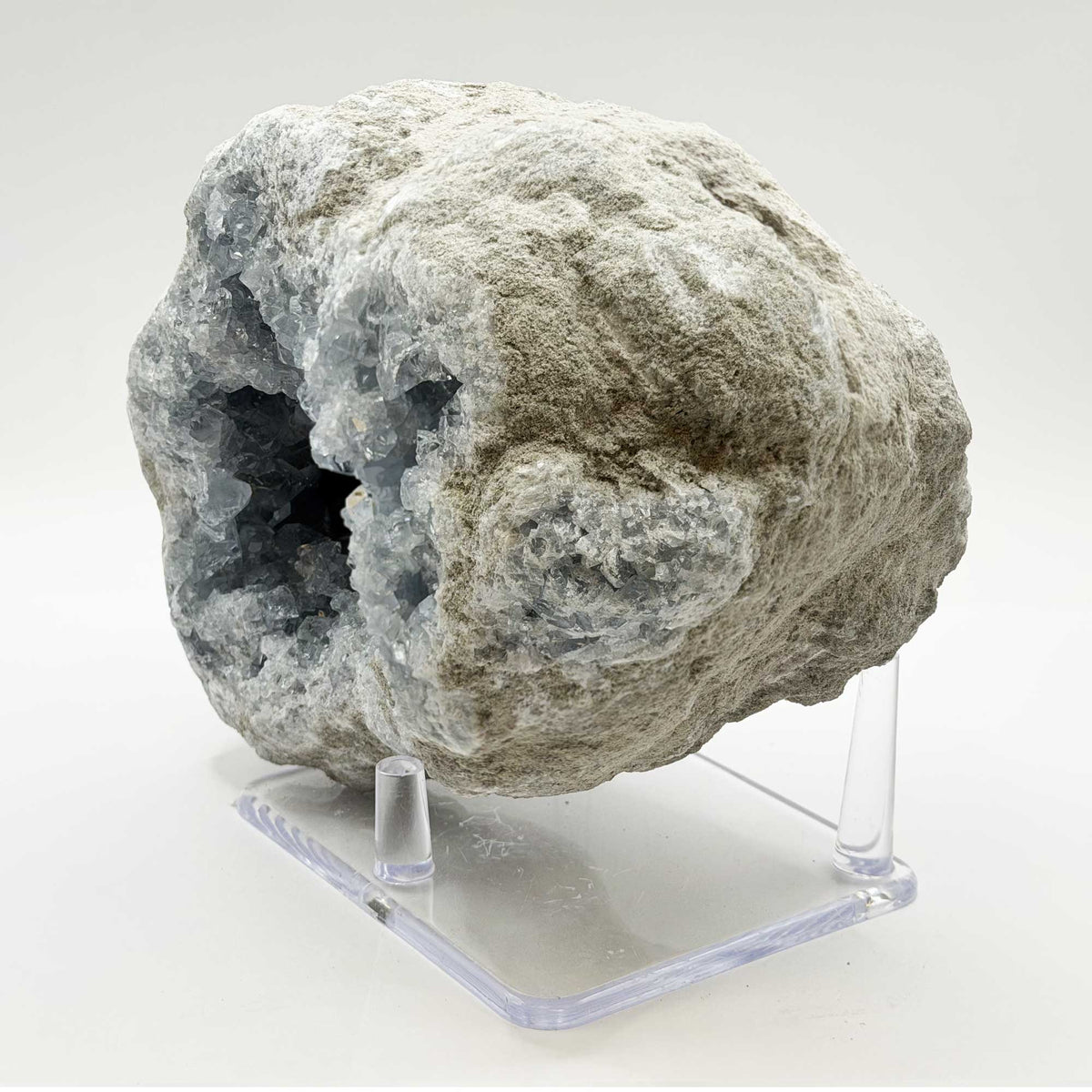 Celestite Crystal Geode - Gem Avenue Retail