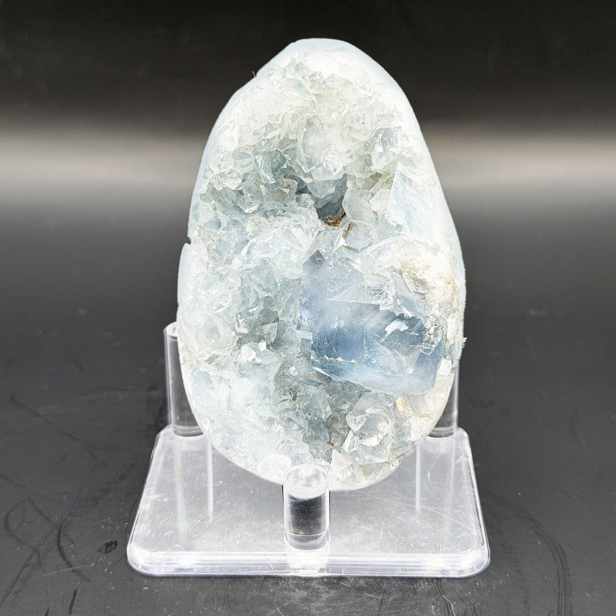 Celestite Crystal Geode - Gem Avenue Retail