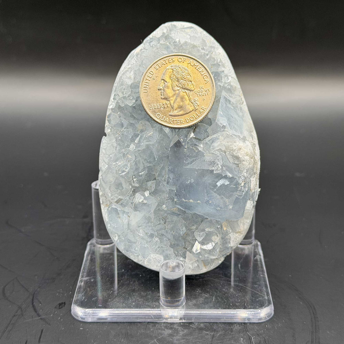Celestite Crystal Geode - Gem Avenue Retail