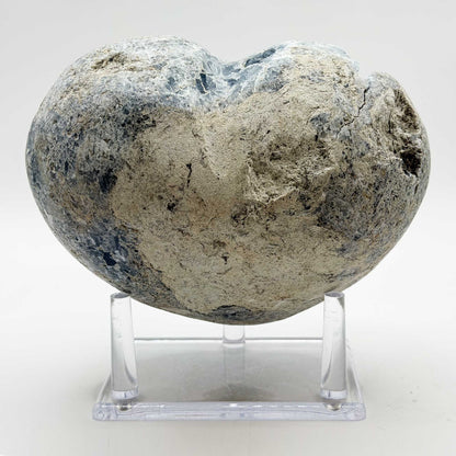 Celestite Crystal Heart Geode - Gem Avenue Ratail