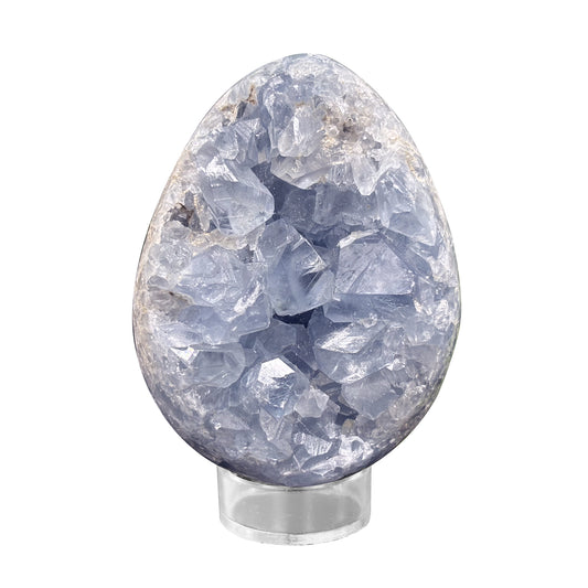 Celestite Crystal Geode - Gem Avenue