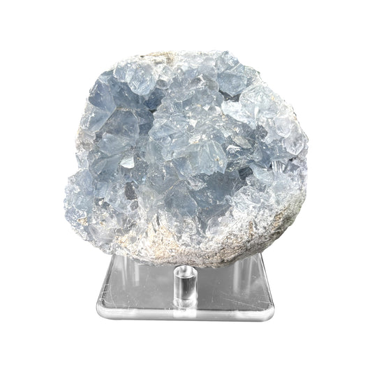 Celestite Crystal Geode - Gem Avenue