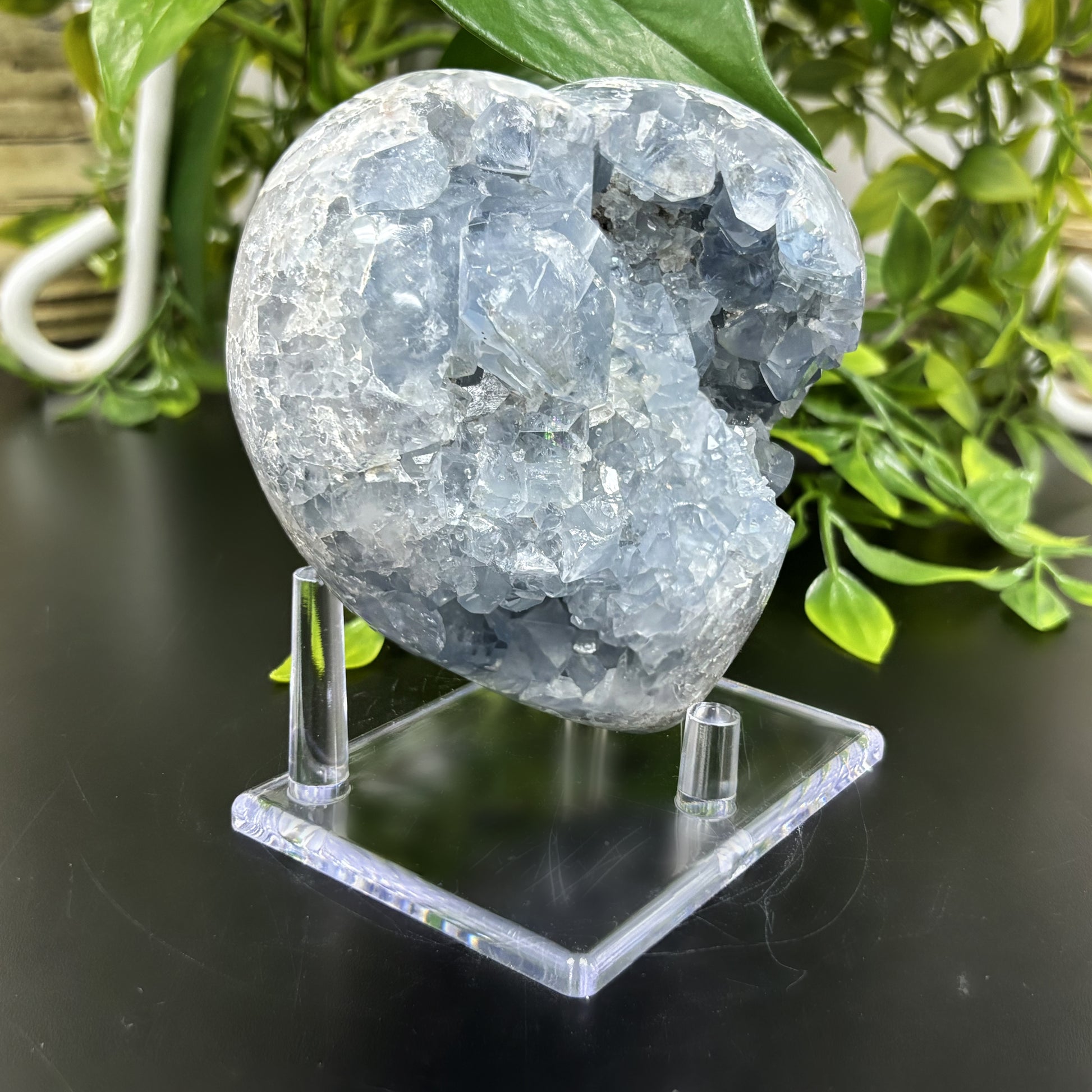 Celestite Crystal Gemstone Geode - Gem Avenue