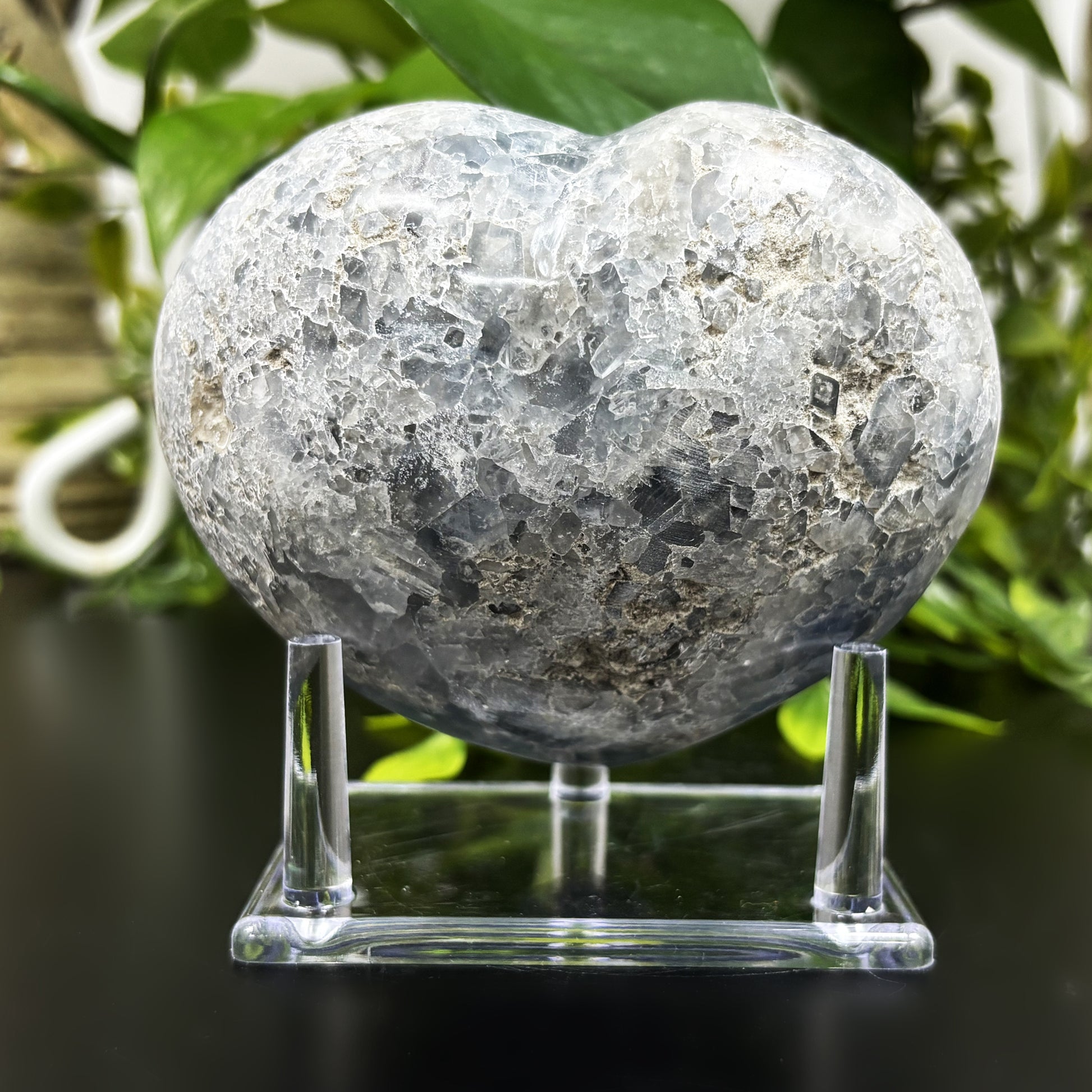 Celestite Crystal Gemstone Geode - Gem Avenue