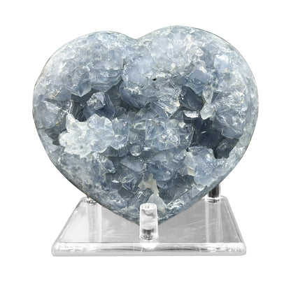 Celestite Crystal Gemstone Geode - Gem Avenue