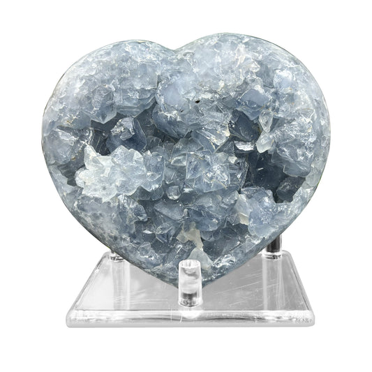 Celestite Crystal Gemstone Geode - Gem Avenue