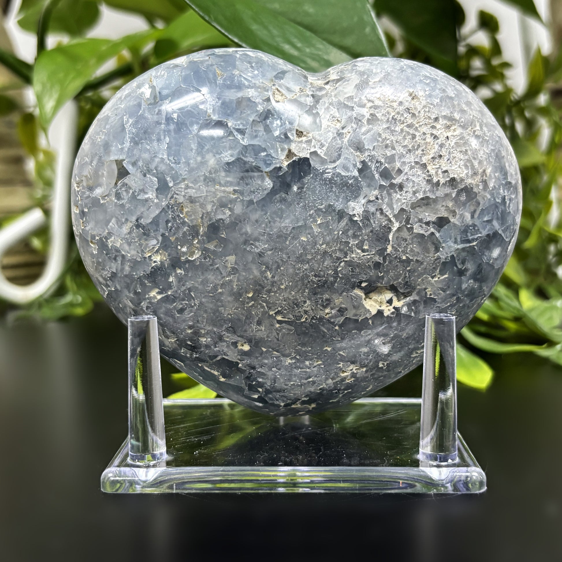 Celestite Crystal Gemstone Geode - Gem Avenue