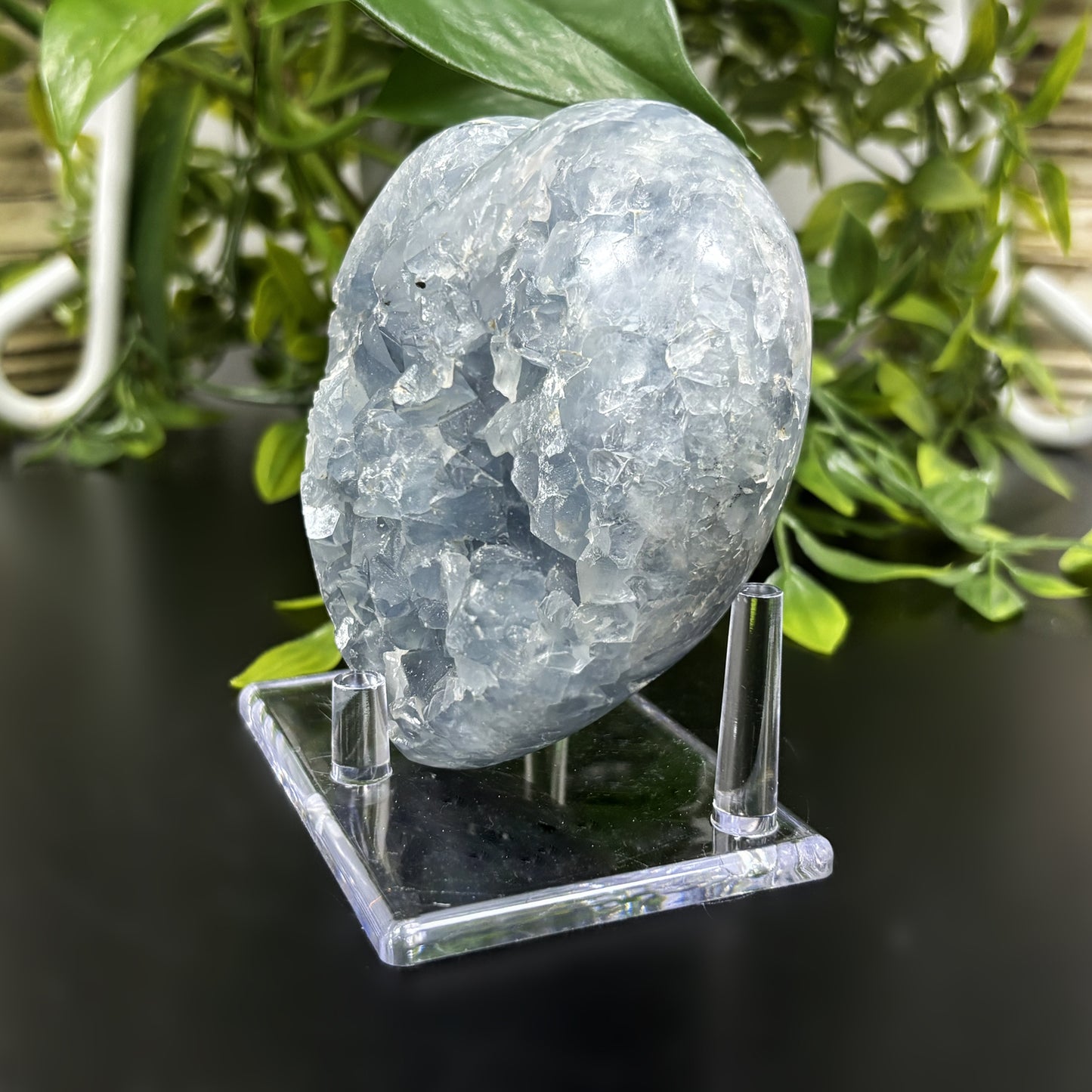 Celestite Crystal Gemstone Geode - Gem Avenue