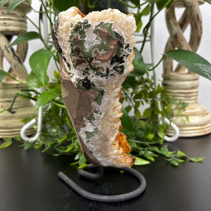 Citrine Cluster on Stand 8.75" Tall - RGD785