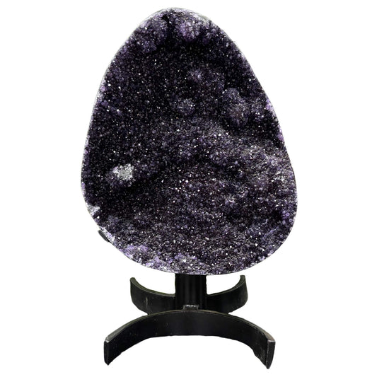 Double Sided Amethyst Geode On A Stand 12" - RGD791