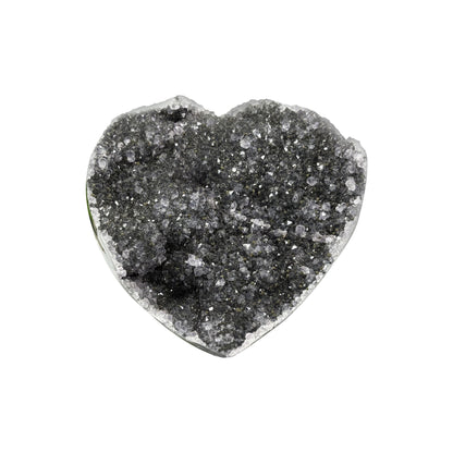 Natural Black Amethyst Crystal Geode - Gem Avenue