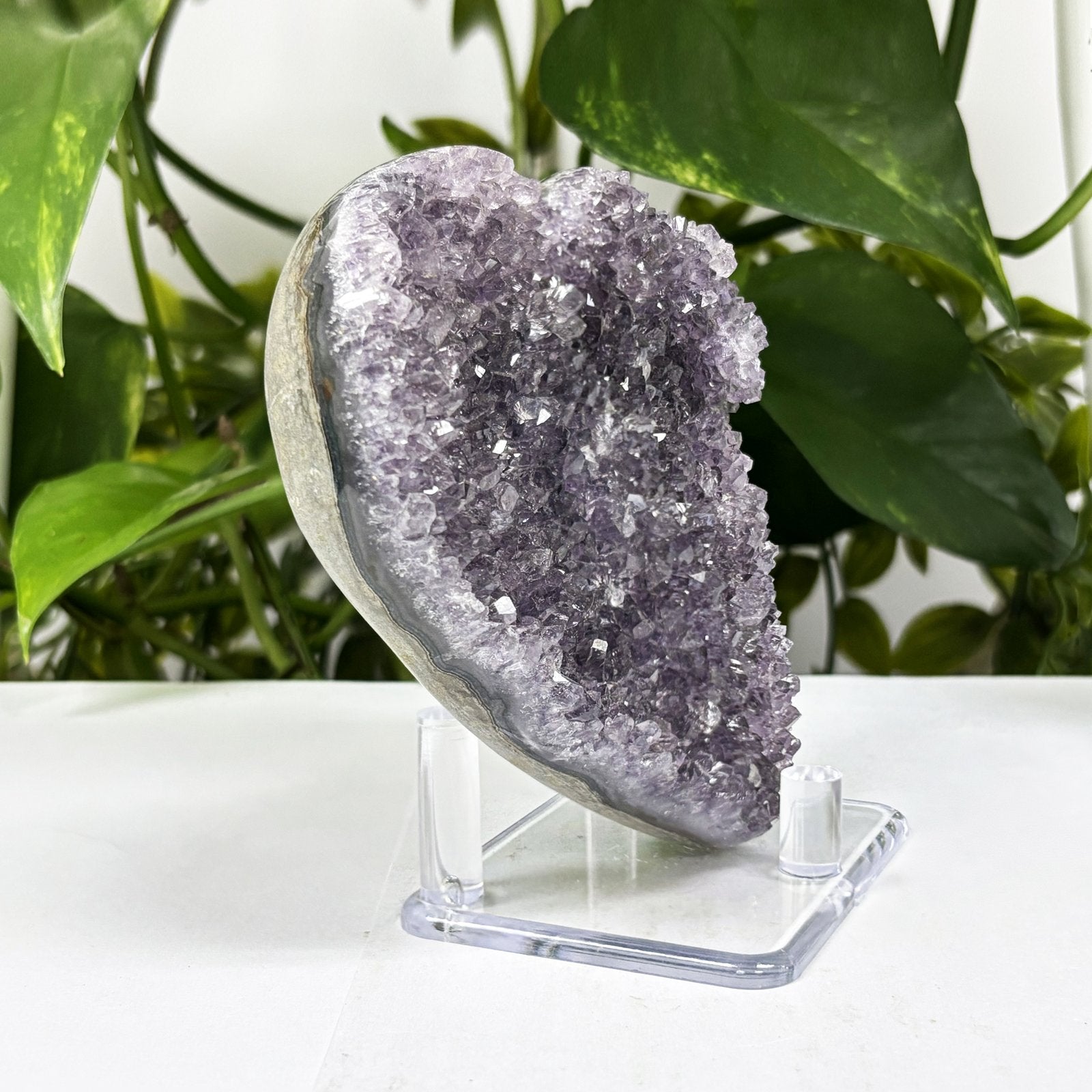 Natural Amethyst Crystal Geode  - Gem Avenue