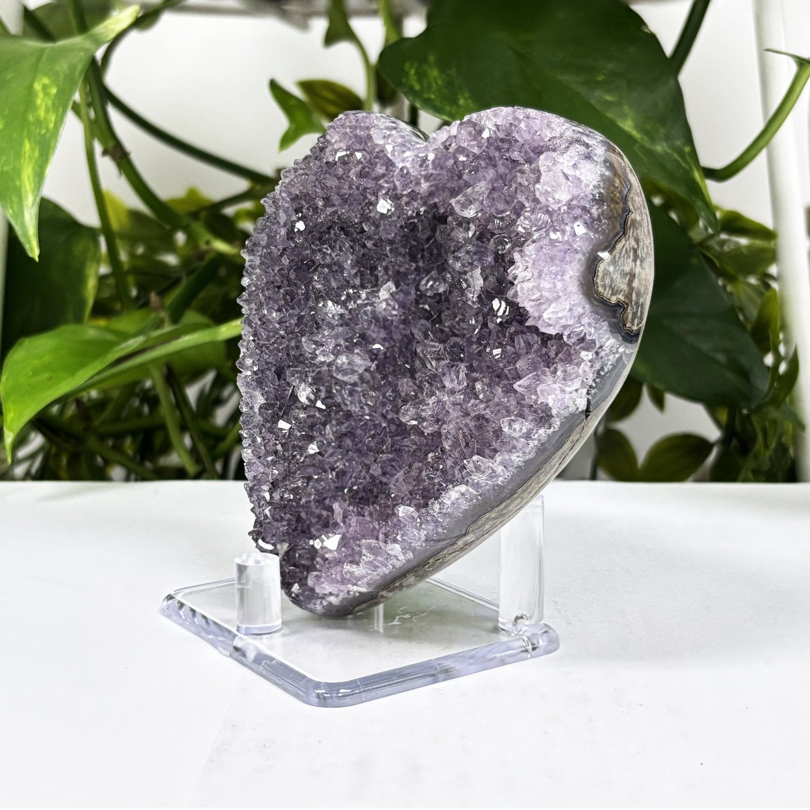 Natural Amethyst Crystal Geode  - Gem Avenue