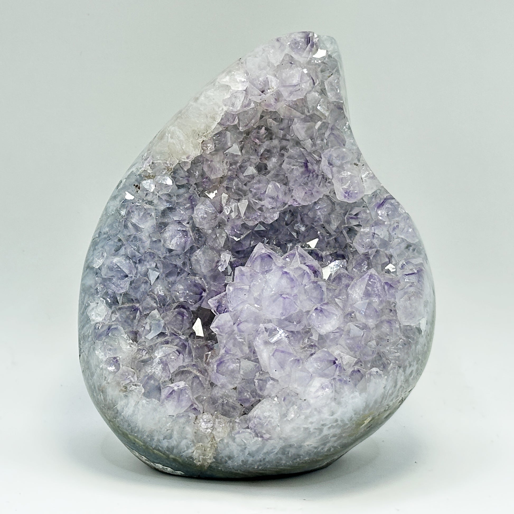 Purple Amethyst Cut Base Geode - Gem Avenue
