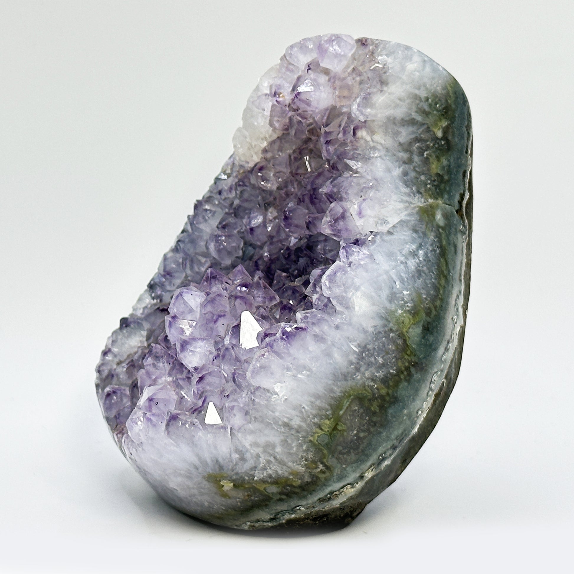 Purple Amethyst Cut Base Geode - Gem Avenue