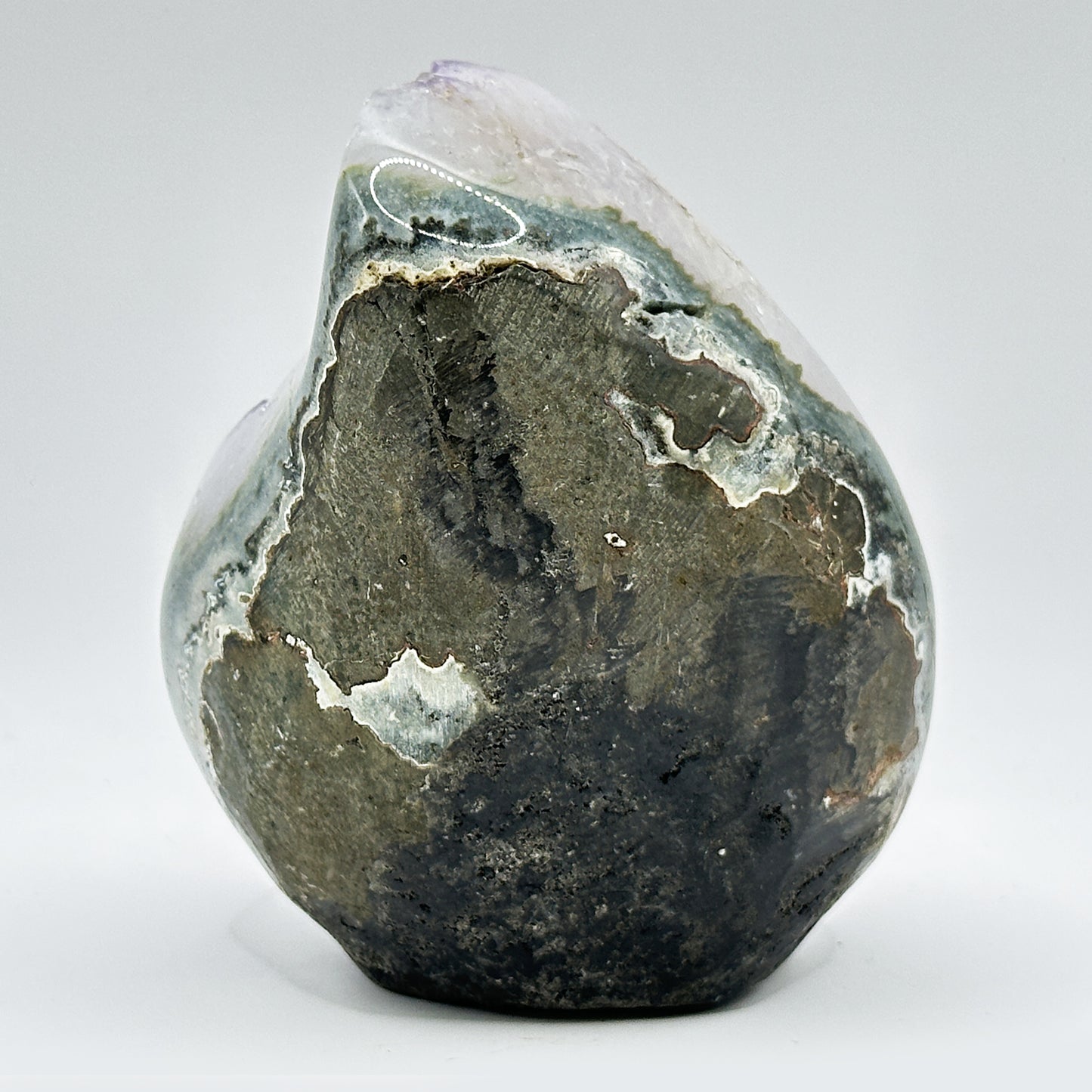 Purple Amethyst Cut Base Geode - Gem Avenue