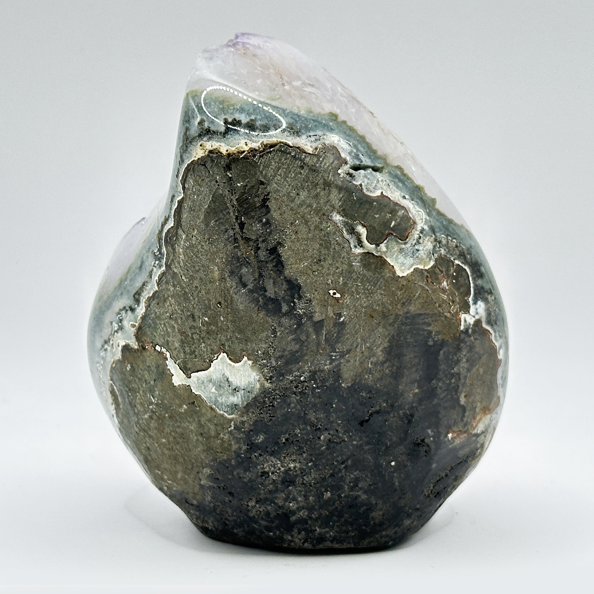Purple Amethyst Cut Base Geode - Gem Avenue