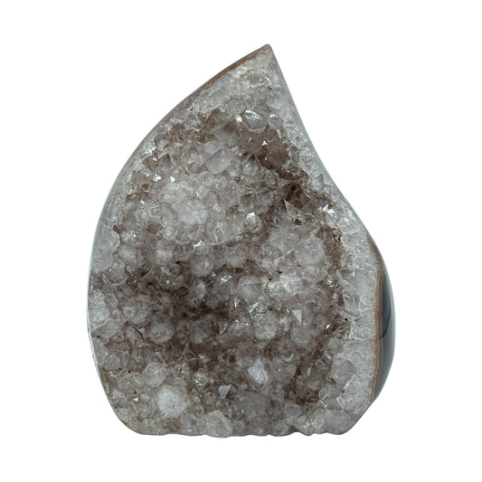 Natural Quartz Cut Base Geode - Gem Avenue
