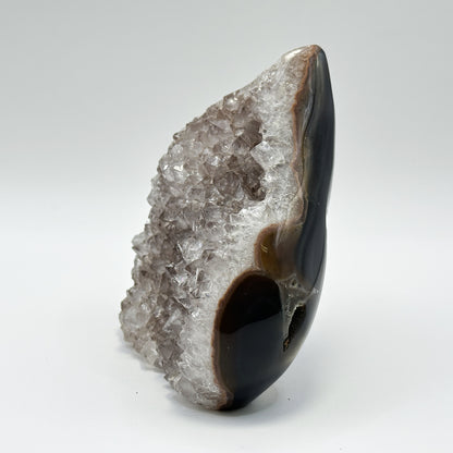 Natural Quartz Cut Base Geode - Gem Avenue