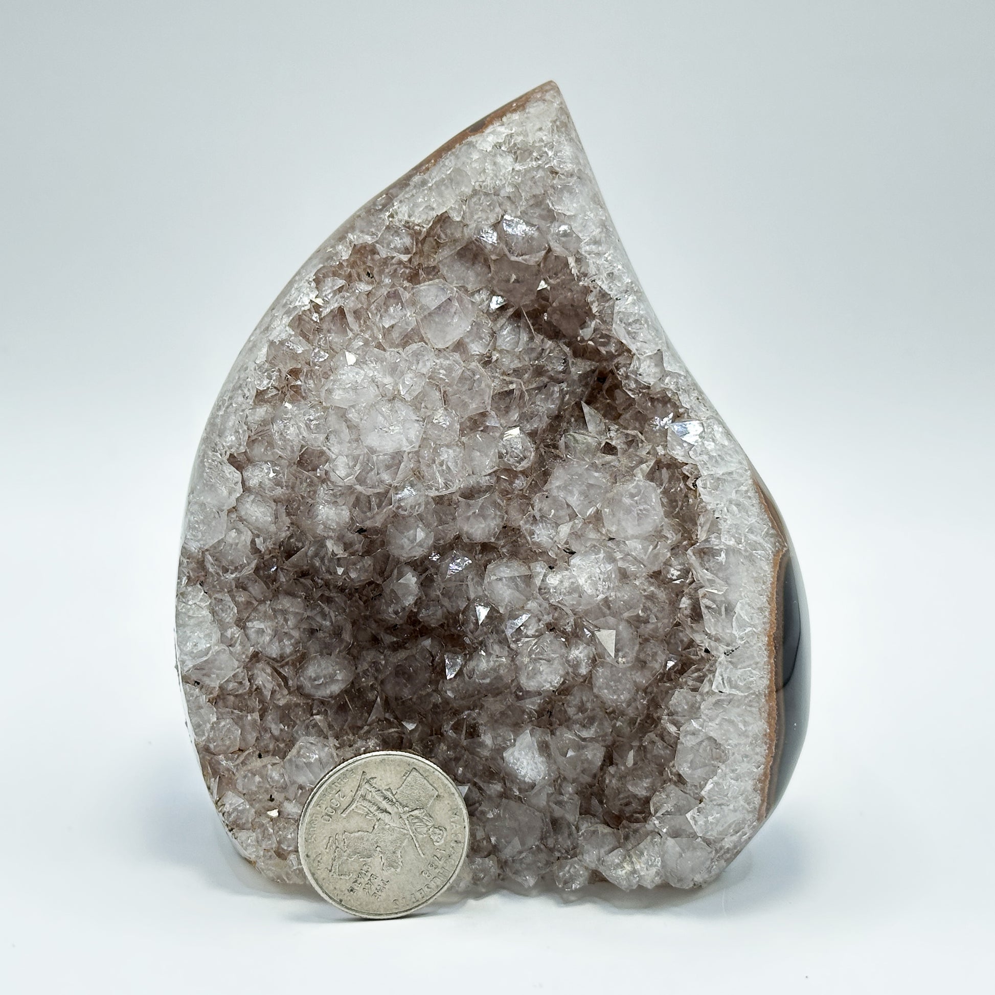 Natural Quartz Cut Base Geode - Gem Avenue