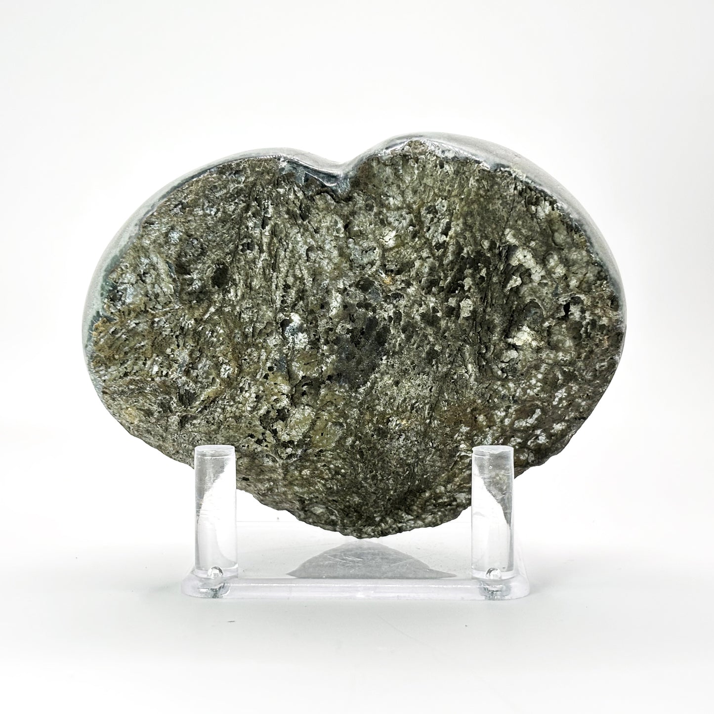 Purple Amethyst Heart Shaped Crysal Geode - Gem Avenue