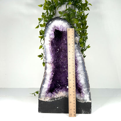 Natural Amethyst Gemstone Crystal Geode - Gem Avenue