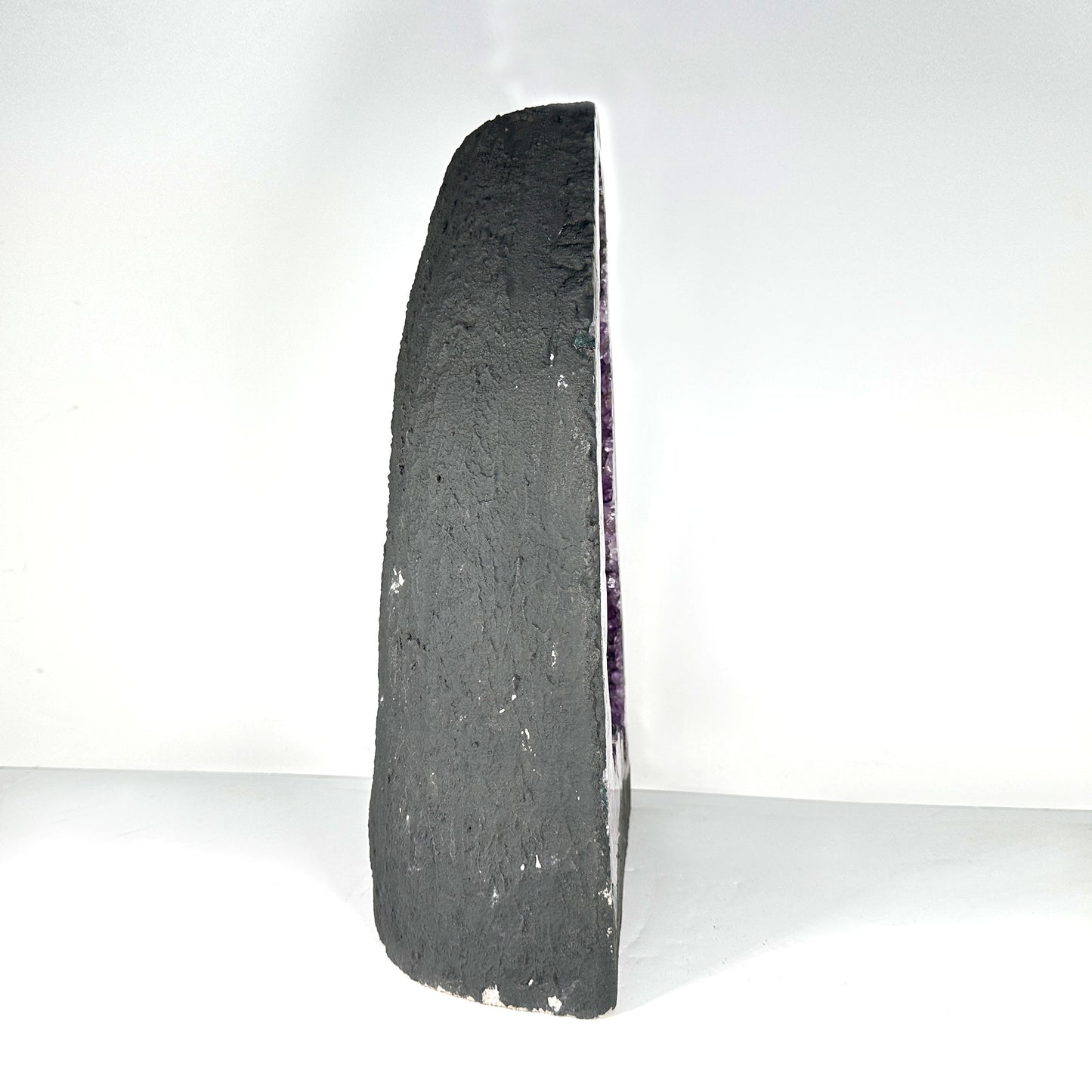 Natural Deep Purple Amethyst Cathedral Gemstone Crystal Geode - Gem Avenue