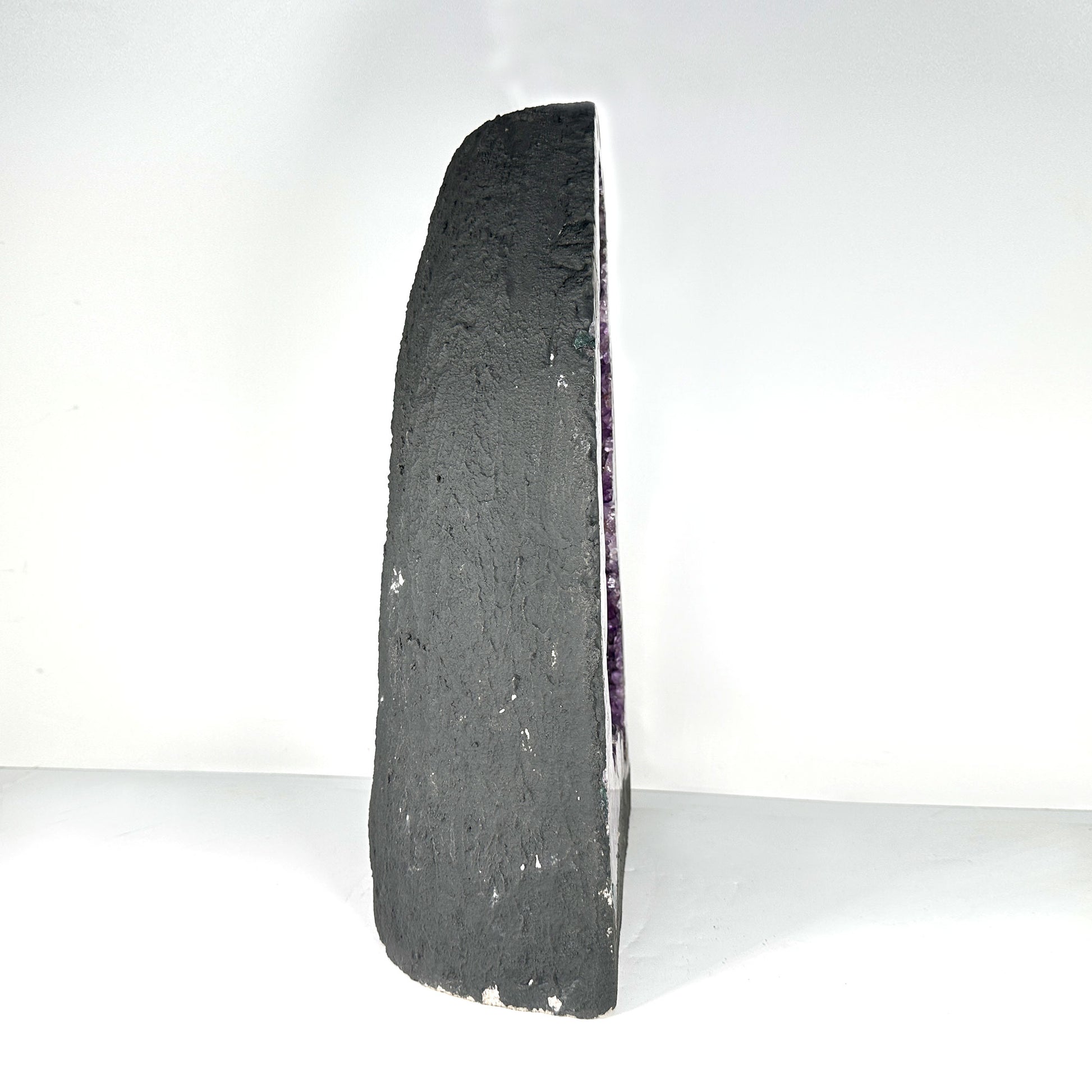 Natural Deep Purple Amethyst Cathedral Gemstone Crystal Geode - Gem Avenue