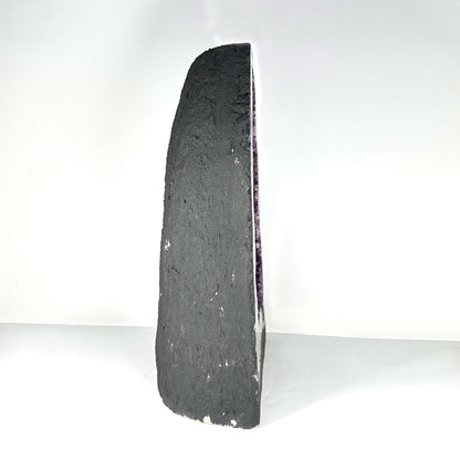 Natural Deep Purple Amethyst Cathedral Gemstone Crystal Geode - Gem Avenue