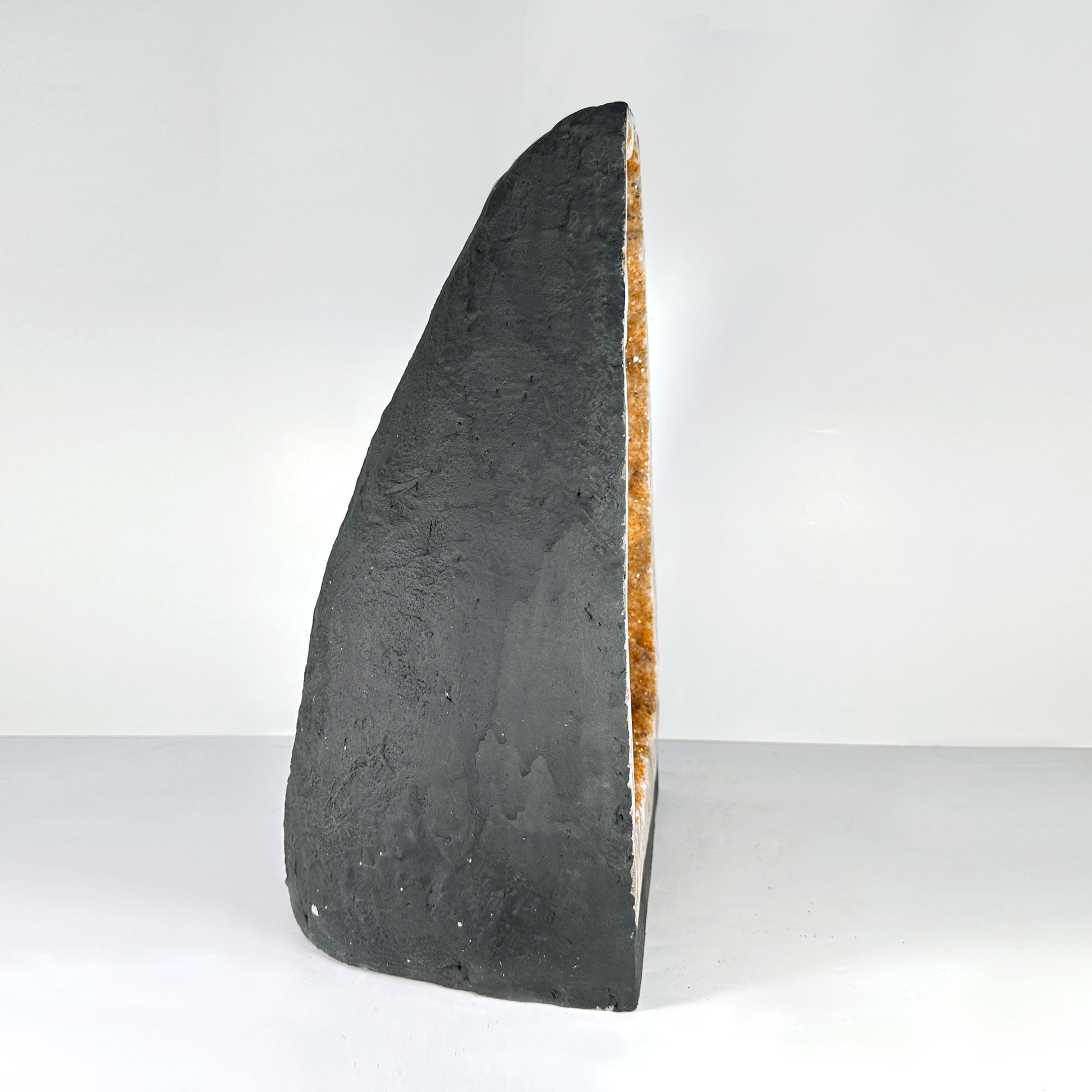 Natural Cathedral Yellow Citrine Crystal Geode - Gem Avenue