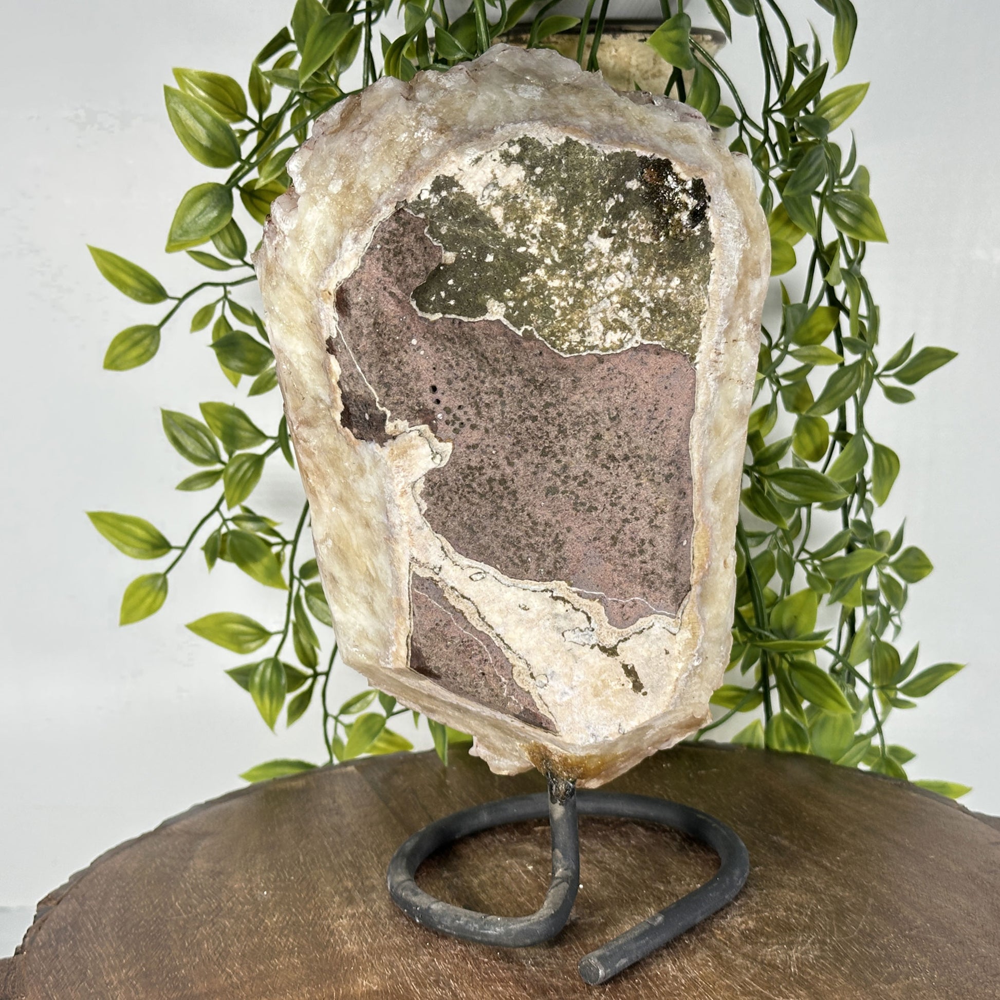 Natural Yellow Citrine Crystal Cluster Geode - Gem Avenue