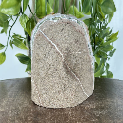 Natural Yellow Citrine Heated Crystal Cluster Geode - Gem Avenue