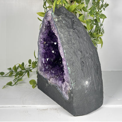 Natural Amethyst Cathedral Geode - Gem Avenue
