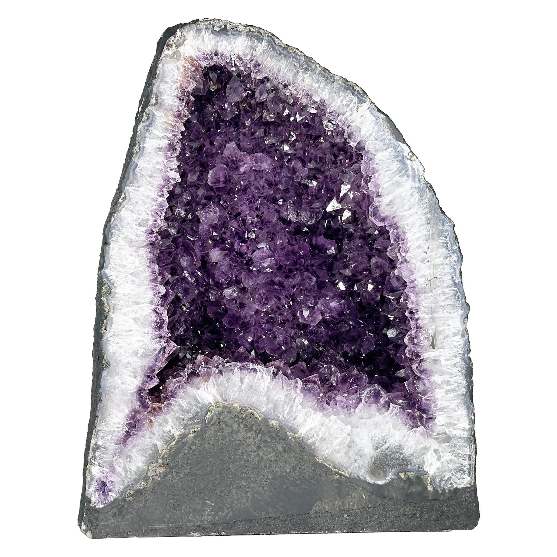 Natural Purple Amethyst Cathedral Geode - Gem Avenue

