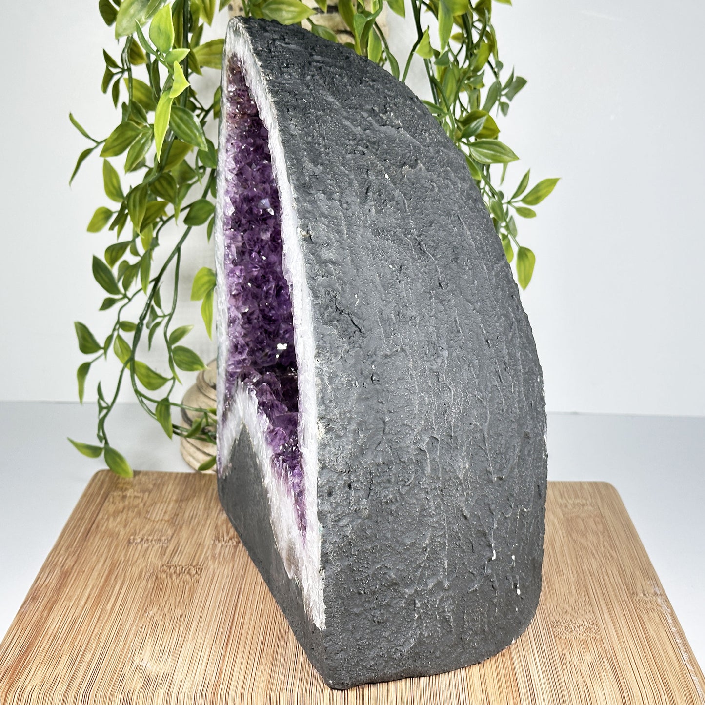 Natural Purple Amethyst Cathedral Geode - Gem Avenue
